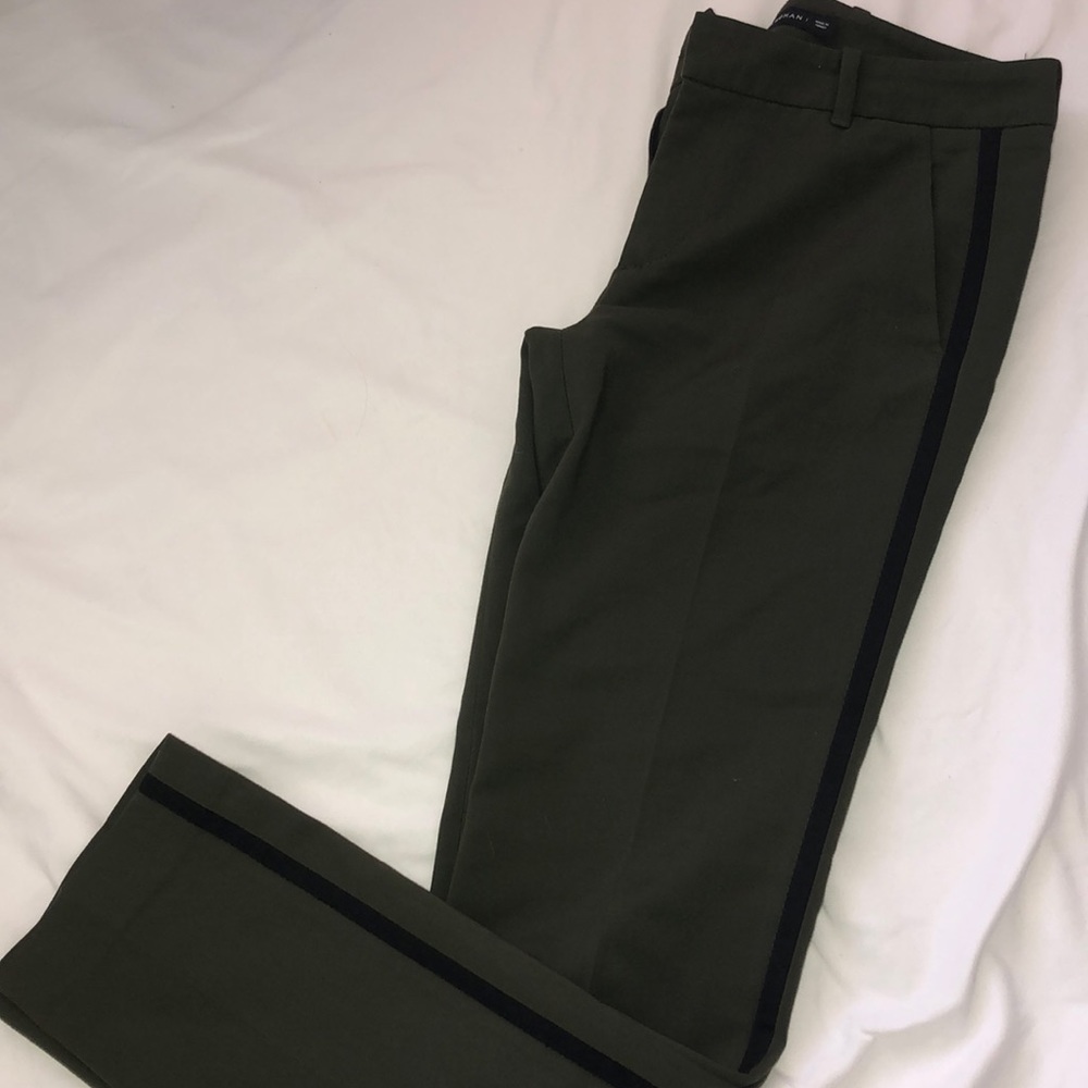 Zara woman forest green dress pants